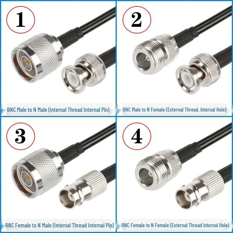BNC Male to Female RF Extension Cable
