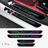 4 Stück Auto Laser Schweller Schutz Auto Emblem Aufkleber Zubehör für Mercedes Benz AMG Brabus Smart W204 GLC CLA W205 W203 W206