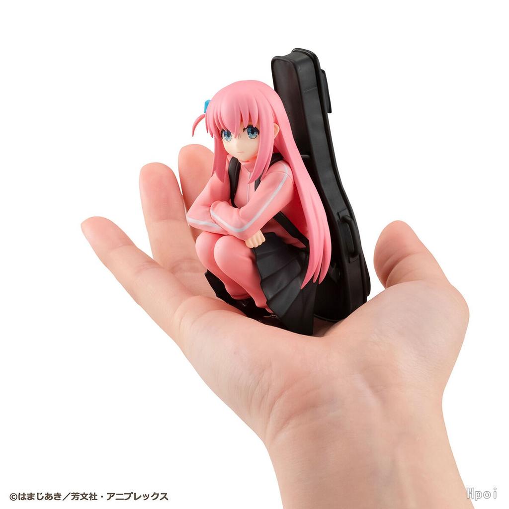 9CM Anime Bocchi The Rock! Bocchi the Rock! Gotou Hitori Figure Melty Princess Tenohira Replaceable Face Model Toy Gift Doll