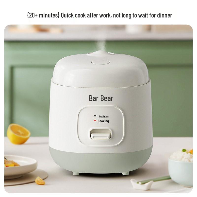 Compact 1.2L Rice Cooker: Non-Stick