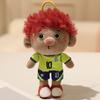 World Cup Plush Keychain With Soft Pp Cotton Filling For Soccer Fans