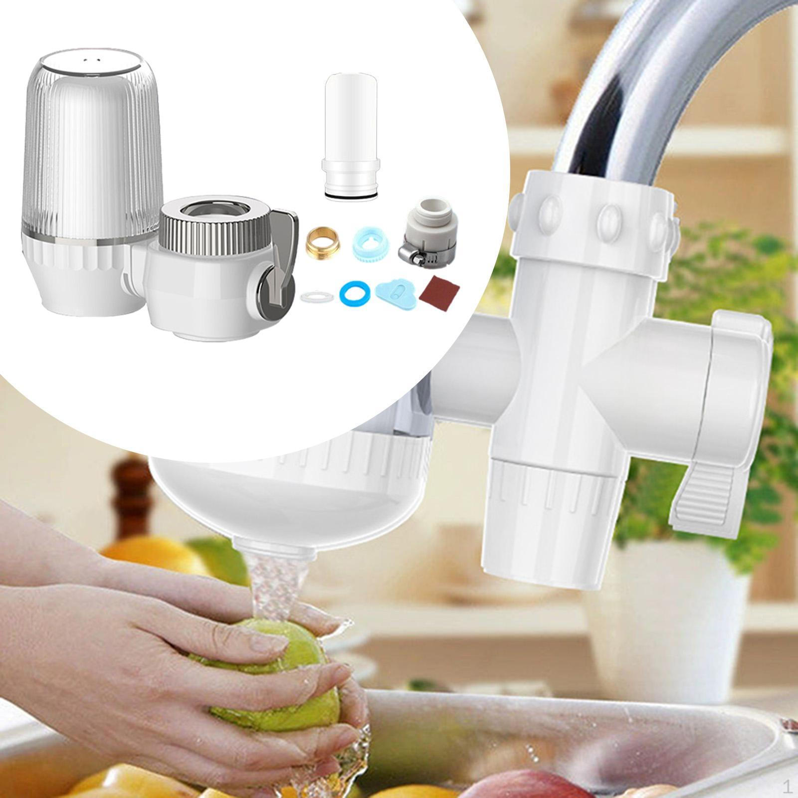 

Керамический эффективный водоочиститель для крана, легко чистящийся, для дома, ванной комнаты, кухни Set B