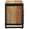 VidaXL Meuble TV 100x30x40 cm bois massif de manguier brut, banc TV, meuble hifi, centre de divertissement, buffet TV, 4013589