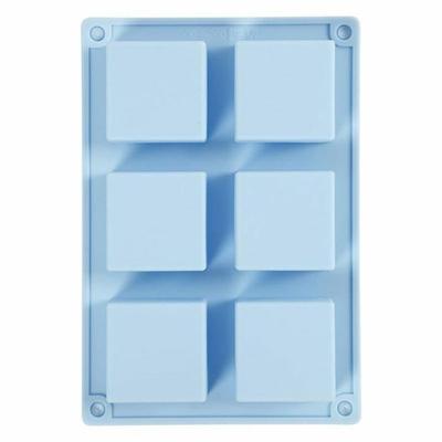 Silicone Mold for Casting - Square, Flexible Plastic, Molds, Hobby Paints, Decoupage