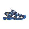 Li Ning Velcro Casual Sandals Kids Sandals Blue YKUQ012-7