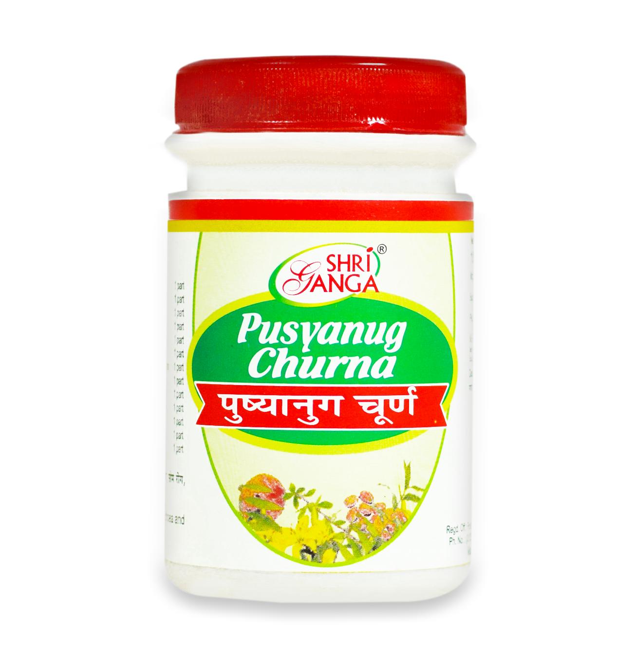 

Пуш януг Чурна (100 г), Pusyanug Churna, Shri Ganga Pharmacy