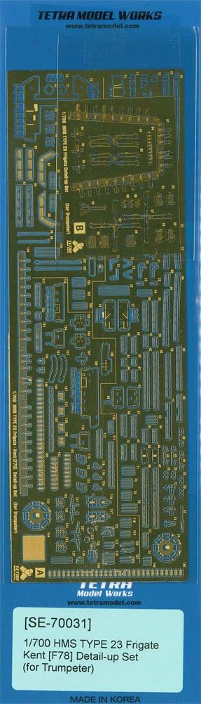 Tetra Model SE Series British Type 23 Frigate HMS Kent F78 Plastic Model Parts SE7031 1/700 (TR Model)
