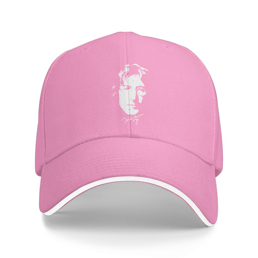 John Lennon Baseball Cap Outdoor Sport Trucker Hat Couple Women Vintage Print Snapback Cap