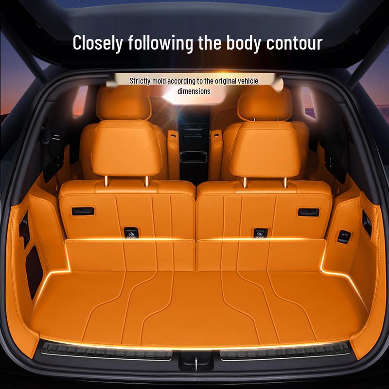Li Auto i8 Trunk Mat, Full Coverage, Fits 2025 Six-Seater Interior Accessories
