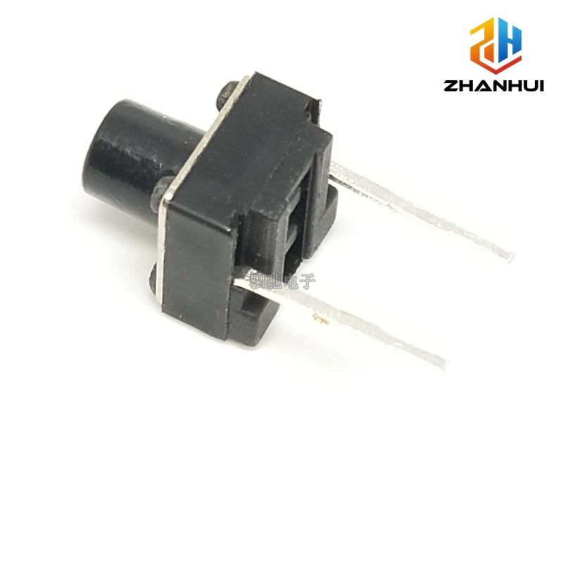 20/50/100Pcs 6x6mm Micro Tactile Switch 2 Pin Momentary Push Button 4.3-12mm Height Tact DIP Switch for Arduino DIY Electronics