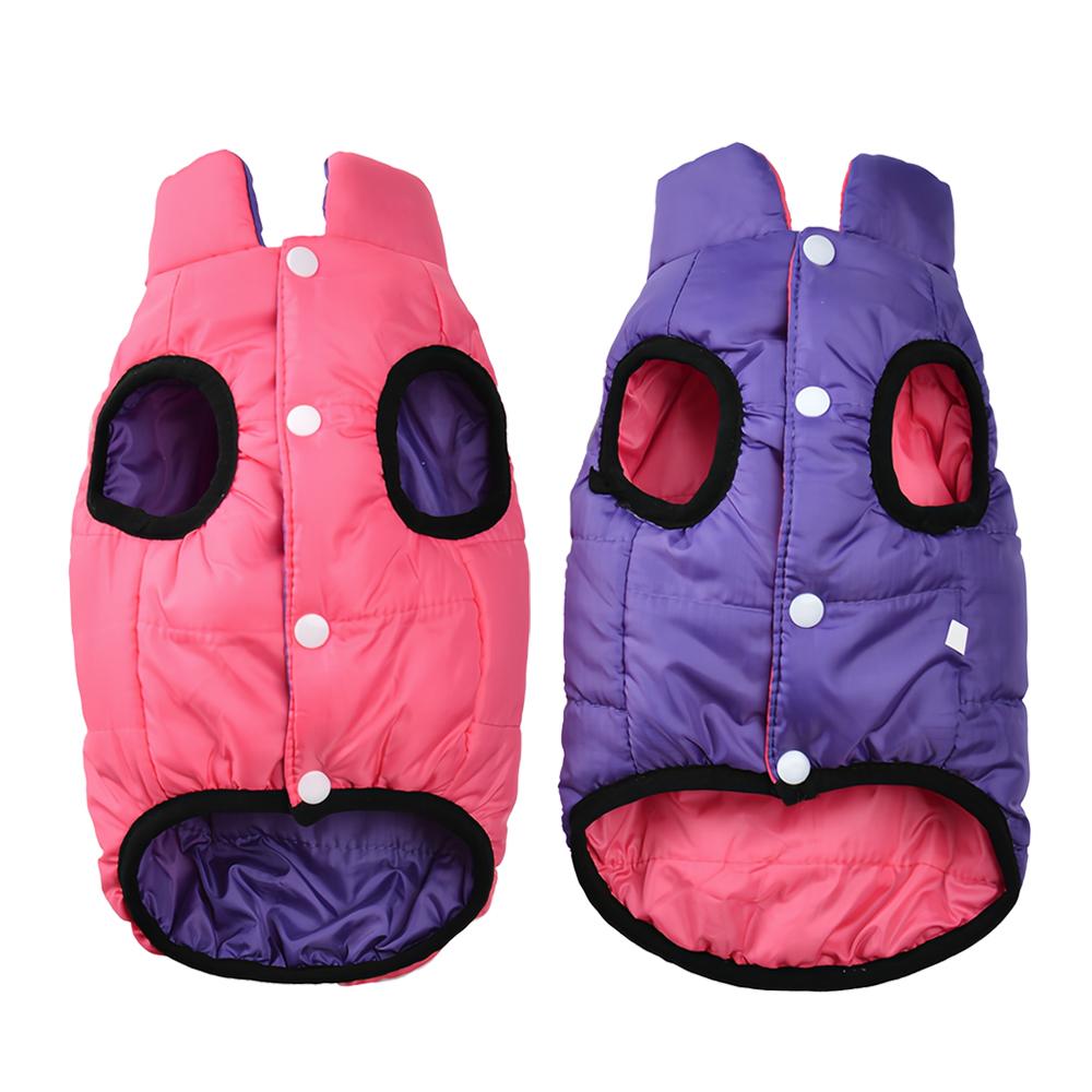 Pet Dog Coat Reversible Pet Clothes For Small Medium Dogs Cat Autumn Winter Windproof Puppy Jacket Costume Chihuahua Pug Outfits