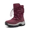 Winter Hiking Shoes Women Snow Boot Plush Fashion Ankle Boots High Top Waterproof Warm Fur Boots Platform