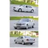 1/32 Benz S-W140 Legierung Diecast Automodell Spielzeug Metallkarosserie Kunststoffchassis Gummireifen mit 4 Türen zum Öffnen Rückziehfunktion Kinder A88