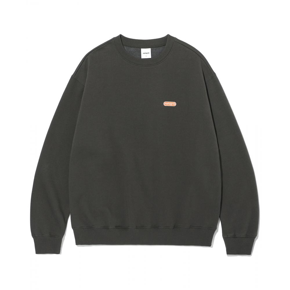 

MAHAGRID BASIC LOGO PATCH SWEATSHIRT CHARCOALMG2CFMM440A