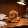 Pferdeskulptur Holz Miniatur Dekorative Figur Naturholz Glatte Oberfläche Tierstatue Zuhause Bücherregal Wohnzimmer Dekor