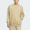 Adidas Sportswear Loose Fit Hoodie With Stripes Men Hoodies Light-Khaki IM9072