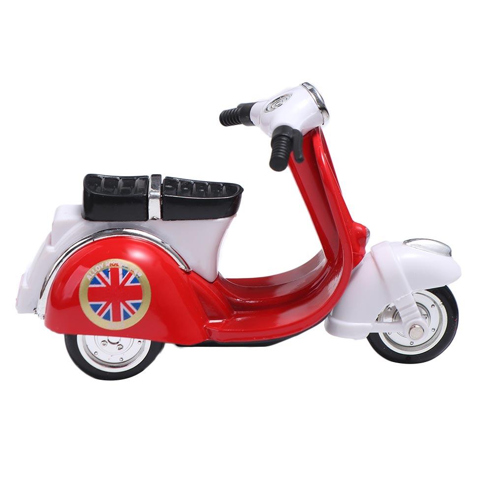 Miniature Motorcycle Model Pull-back Simulation Motorcycle Toy Portable Mini Motorcycle Kids Toy