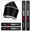 4PCS Carbon Fiber Car Sticker Auto Door Threshold Waterproof Stickers For MINI Cooper JCW WORKS R55 R56 F55 F56 R57 R58 R59 R60 Ksgbw33