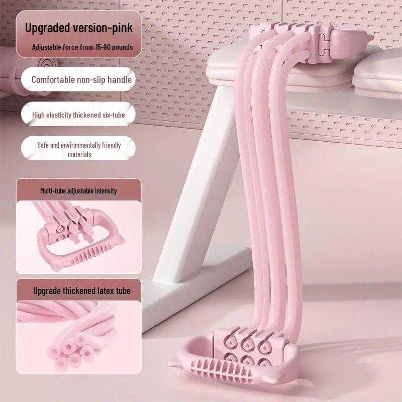 Figure-8 Fitness Band: Women's Chest Expander & Back Training Yoga Elastic