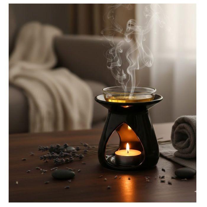 Brûle parfum en céramique Triptyque Noir