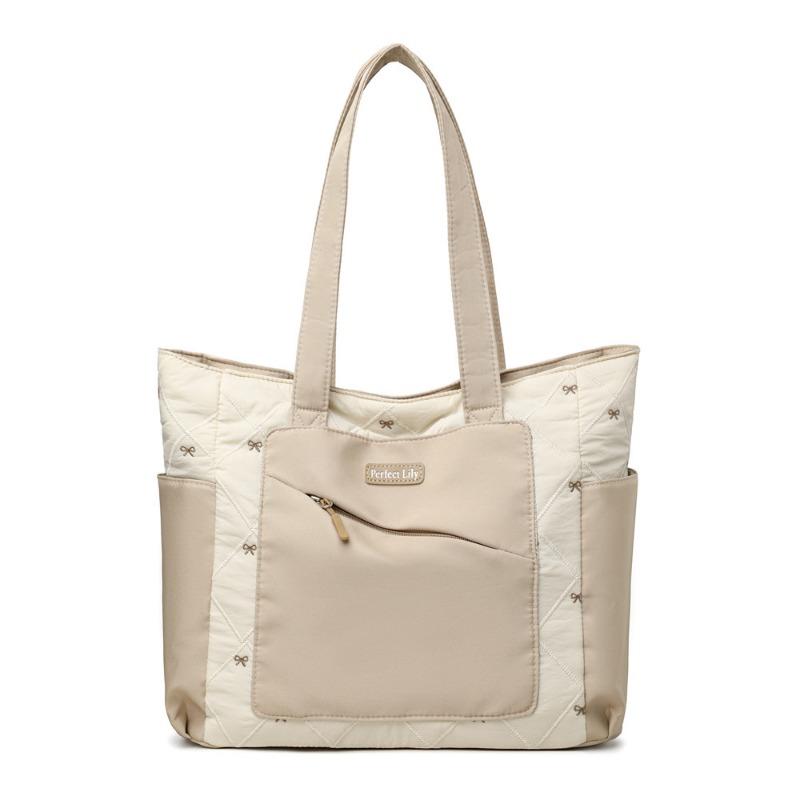 Handbag, Quilted Tote Bag, Shoulder Bag, Large-capacity Commuting Backpack