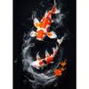 Chinese Red Koi Fish Landscape Picture Carp Canvas Painting HD Print Posters for Modern Living Room Wall Art Home Decor Cuadros