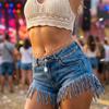 Boho Imitation Pearl Body Chain for Women Summer Beach Bikini Sexy Tassel Waist Belly Chains Party Holiday Jewelry Accessories