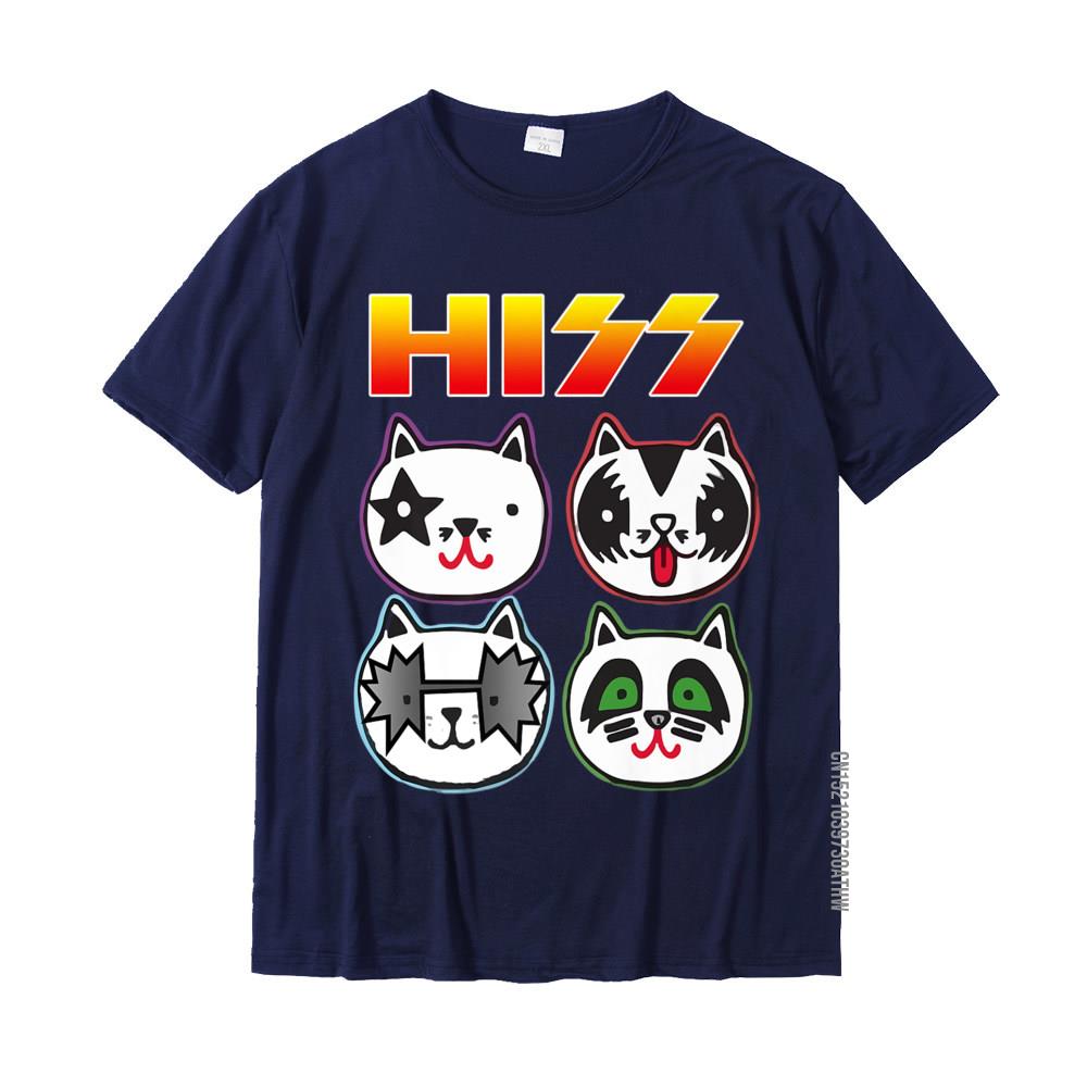 Hiss Band Cat TShirt Funny Gift Cat TShirt 3D Printed Tshirts For Men Cotton Tops Shirts Casual Popular