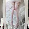 Polka Dot Stockings Aurora Pantyhose 0d High-transparency Jk White Stockings Children's Autumn, Spring Leggings Pantyhose Black Silk Lace Socks