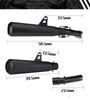 Kind of Doubt Exhaust Pipe Mid Pipe Motorcycle Muffler Slip On Correction Connection Fits 250/300/500 CM250/300/500