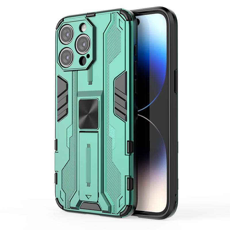 Armor Structure Shockproof Case For iPhone 15 14 13 12 Mini 11 Pro Max XS XR 8 7 6 Plus 8 7 6 G SE2 Holder Cover Magnetic Shell