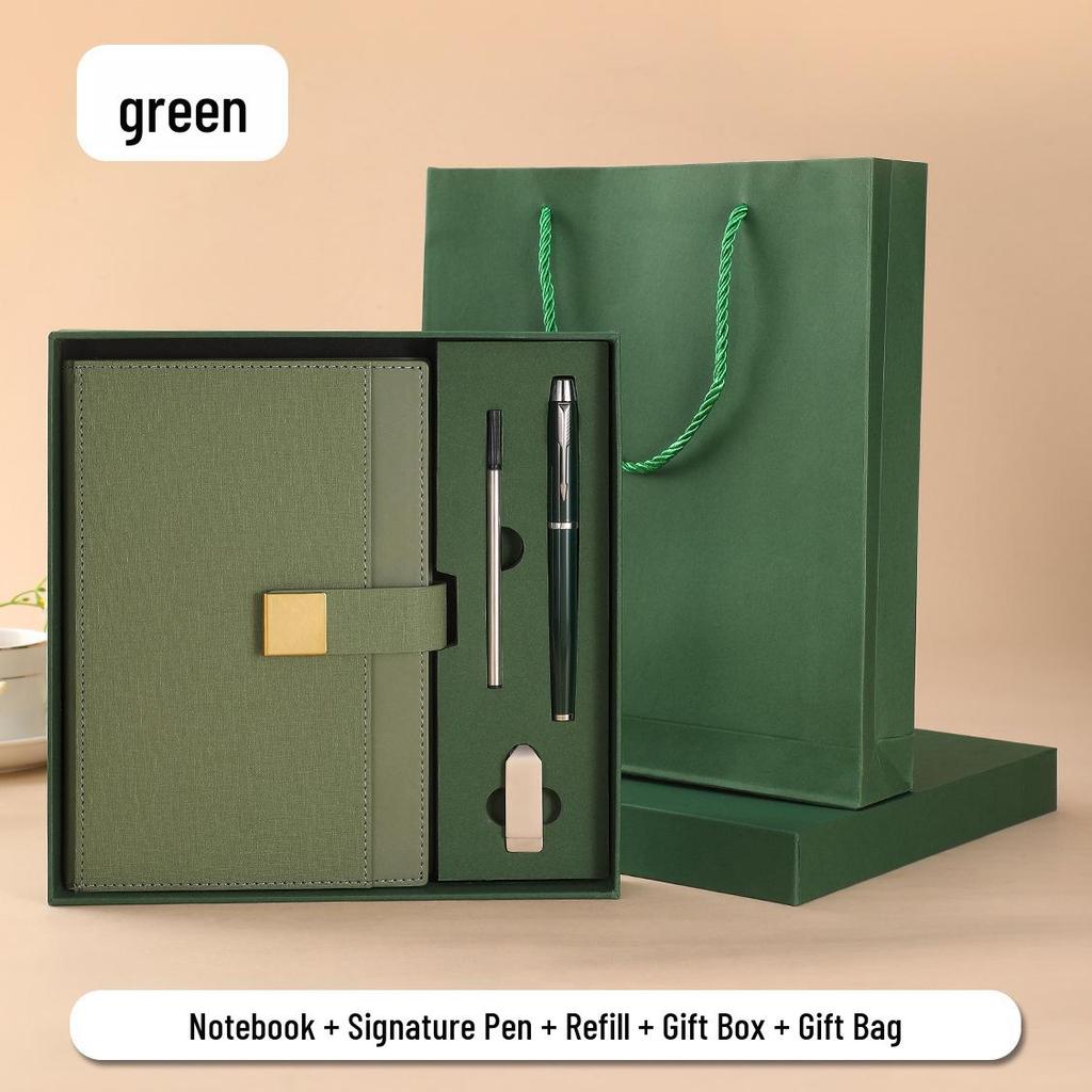 Custom Printed Business Notebook Gift Set for Office Meetings & Corporate Events