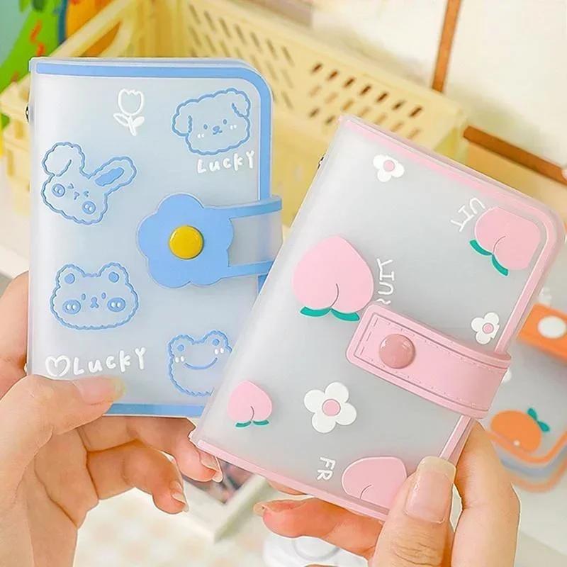 20 Pockets 3 Inch New Card Note Collection Photo Album Album PVC Photocard Holder Women ID Credit Card Binder Travel Accessories