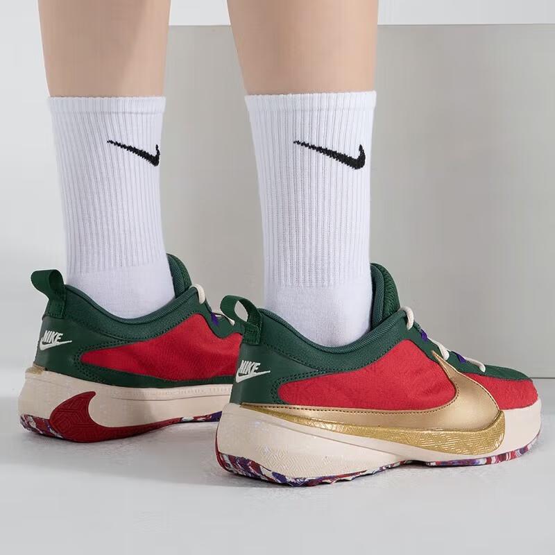 Nike Zoom Freak 5 NRG GS Keep It A Buck Barnesko Rød Gym-rød Court-lilla DZ4486-600