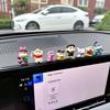 8Pcs/Set Crayon Shin-chan Funny Pose Figure Car Decoration Ornaments Cartoon Model Ornaments Auto Interior Accessories #467870