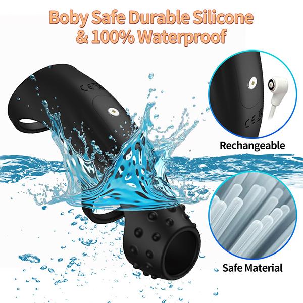 9 Vibration Cock Ring Sleeve Sex Toys Penis Sleeve With Remote Control Penis Ring Enhancer Cock Sleeve G Spot Vibrator Couples Adult Sex Toys For Men