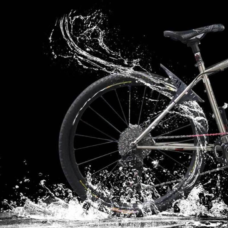 2pcs Mountain Bike Mudguards Cycling Splashes Mud Guards Durability Mudguards  for Smooth Cycling