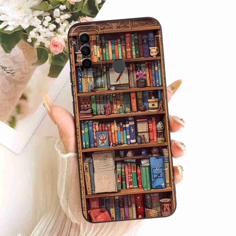 Cover For Tecno Spark 7 2021 Cute Rabbit Casing KF6 KF6j Soft Silicone Casing For Tecno Spark 7 Spark7 Back Cover Coque