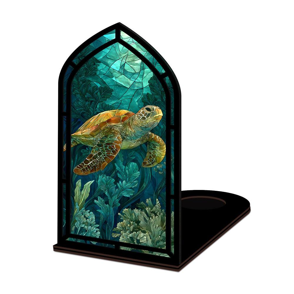 Gothic Arch Design Book Nook Acrylic Light-transmitting Table Setting  Tabletop Display