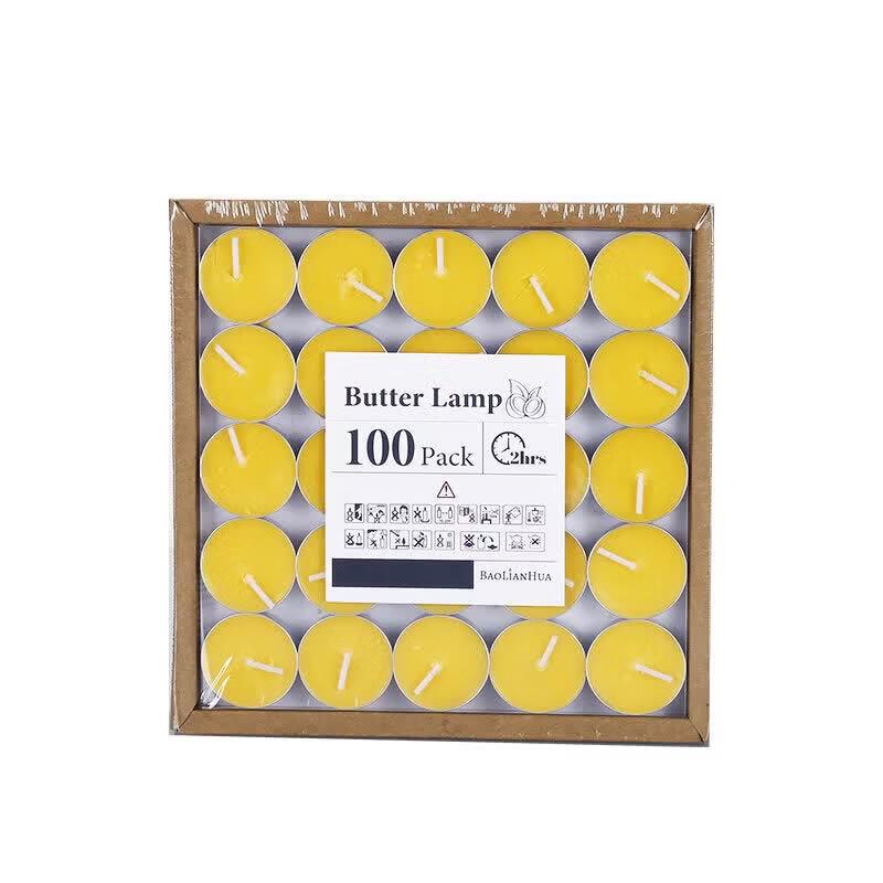 LIEI Smokeless & Odorless Tea Light Candles
