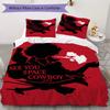 Cowboy Bebop Pattern Bedding,Quilt Set Quilt Cover Pillowcase Home Birthday Gift (1*duvet cover+2*pillowcase,without core)SSJT0917313