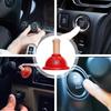 Car Engine Button Cover, Button Switch Decorative Cover, Unique Car Button Cover, Toilet Plunger