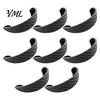 Car Backup Camera Cover Waterproof Rearview Rain Shield, Flexible PVC Lens Protector Automotive Protection with Adhesive Mount, Black Curved