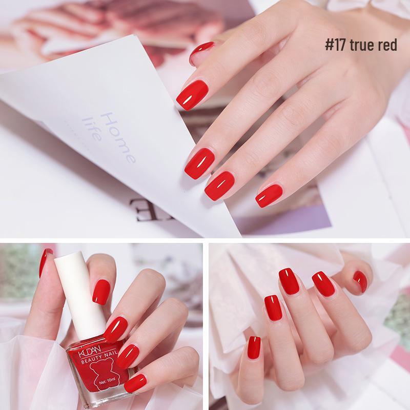 Long-Lasting Quick-Dry Peelable Nail Polish - TikTok Hot-Selling