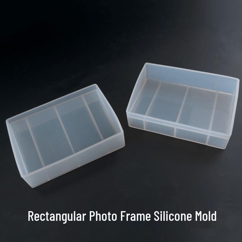 DIY Crystal Epoxy Ornament Display & Photo Frame Silicone Mold