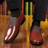Fashion New Black Brown Loafers Men's Pointed Patent Leather Casual Shoes Wedding Dress Homecoming Footwear Zapatos Hombre