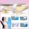 Premium Thick Black Nitrile Gloves Food Grade Perfect For Home Kitchen And Grilling