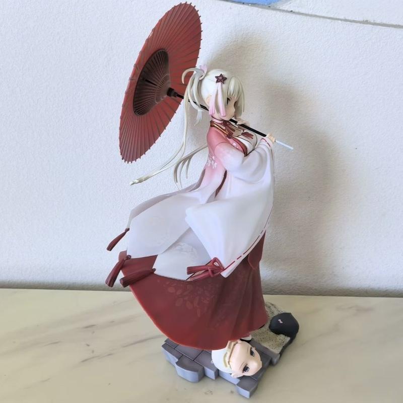 Kanruwan Flower Crowning Wu Fang Ni Witch Girl Cabbage Umbrella Stance Boxed Collectible Figure Toy Model Standalone Decoration