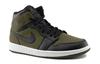 Jordan 1 Retro Mid GS Tela Oliva 554725-301