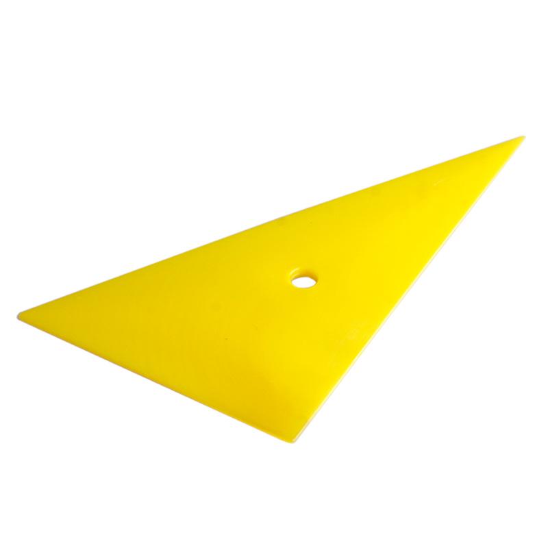 Cross-Border Car Wrapping Tools: Soft Triangle Squeegee for Color Change Film Edge Trimming.